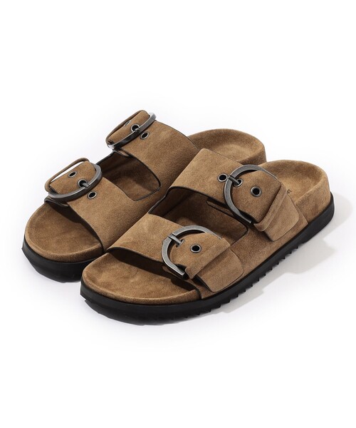サンダル スエード ダブルストラップサンダル SWTSU8427 メンズ