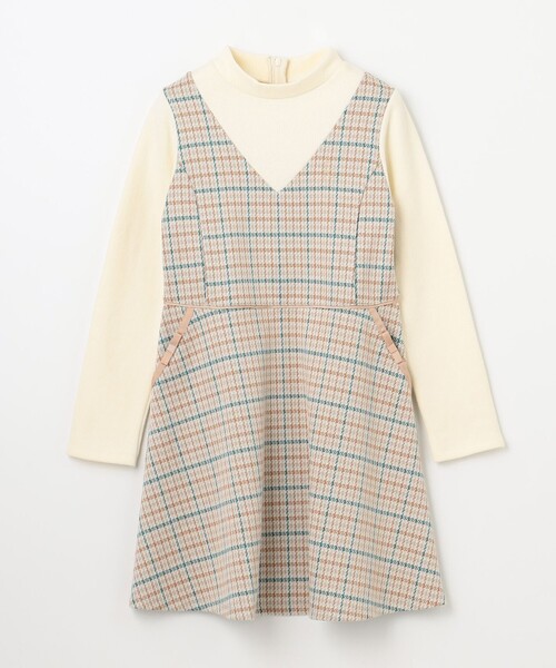 ワンピース 「110-140cm」チェック キッズ 子供服 女の子 : ZOZOTOWN