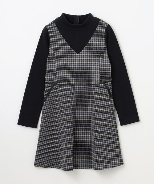 ワンピース 「110-140cm」チェック キッズ 子供服 女の子 : ZOZOTOWN