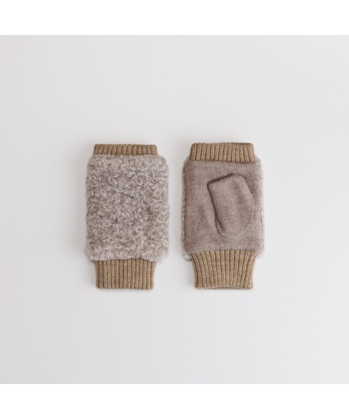 ottilie（オティーリエ） 手袋 KURODA プードルボアフィンガーレス