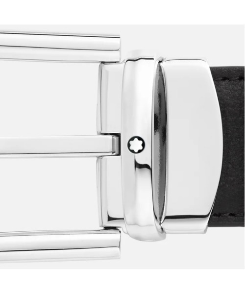 MONTBLANC（モンブラン） ベルト ホースシューバックル ブラック
