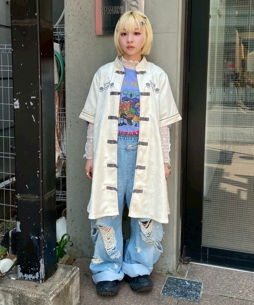 Candy Stripper ワンピース CS CAT CHINA : ZOZOTOWN Yahoo!店