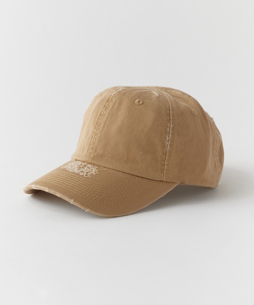 ROOP TOKYO キャップ 帽子 綿100％ ダメージキャップ ベースボール