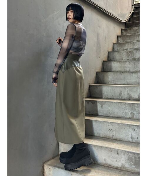 MURUA ブーツ スニーカーソールソックスブーツ レディース