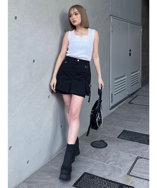 MURUA 美品美脚　ソックススニーカーブーツ　厚底　BLACK 今期 MURUA（ムルーア）の「スニーカーソールソックスブーツ（ブーツ