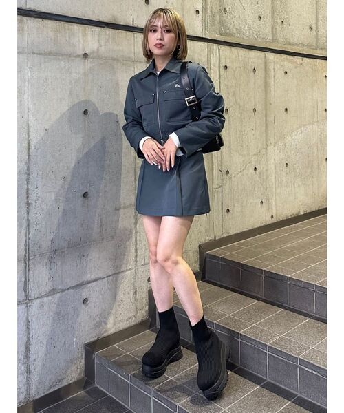 MURUA ブーツ スニーカーソールソックスブーツ レディース