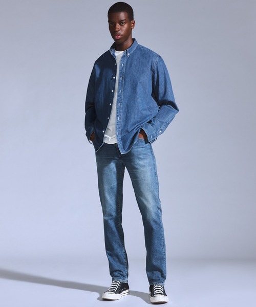 ジーンズ Levi's/リーバイス BLUETAB(TM) 511(TM) スリムフィット ミディアムインディゴ MADE IN JAPAN メンズの画像