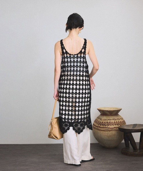 SALON adam et rope'（サロン アダム エ ロペ） ワンピース クロシェ