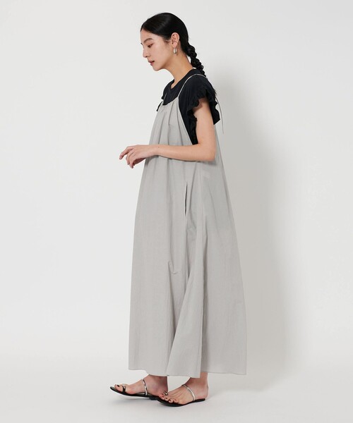 BEAUTY&YOUTH UNITED ARROWS キャミワンピース BEAUTY＆YOUTH UNITED ARROWS ワンピース ボリューム ロング