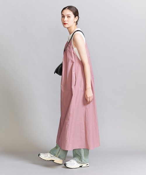 BEAUTY&YOUTH UNITED ARROWS キャミワンピース BEAUTY＆YOUTH UNITED ARROWS ワンピース ボリューム ロング