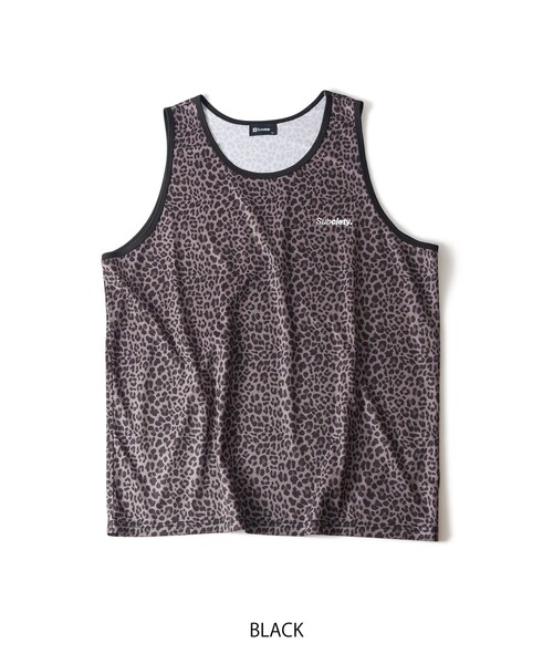 Subciety（サブサエティ） タンクトップ Patterned tank top メンズ