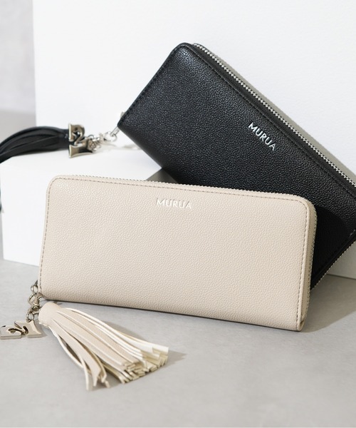 MURUA 財布 「MURUA/ムルーア」 TASSEL SERIES ラウンドロング