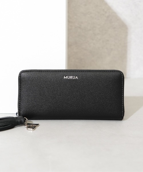 MURUA長財布 MURUA 財布 「MURUA/ムルーア」 TASSEL SERIES ラウンドロング