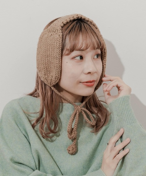 「SMELLY」 イヤーマフ - グレー レディース_画像3