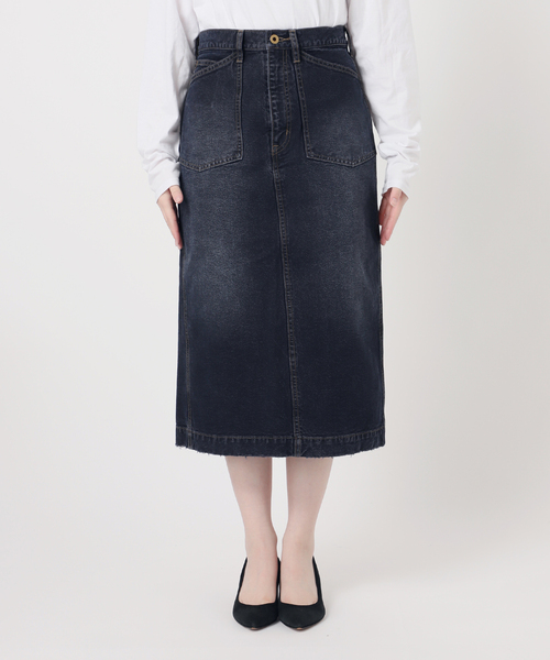 【新品】5 1/2 DUCK SKIRT Spick＆Span デニムスカート 5 1/2 DUCK SKIRT : ZOZOTOWN Yahoo