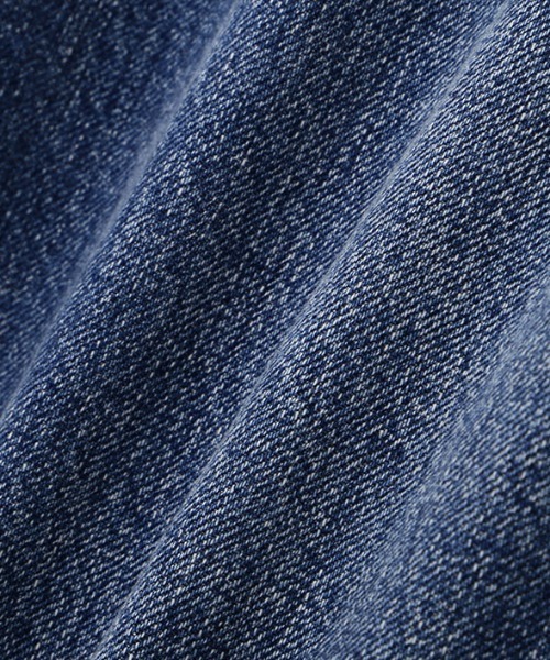 ETRÉ TOKYO カットオフネックデニムオールインワン Ｓ ETRE TOKYO - カットオフネックデニムオールインワン - BLUE