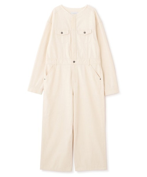 ETRE TOKYO オールインワン カットオフネックデニム
