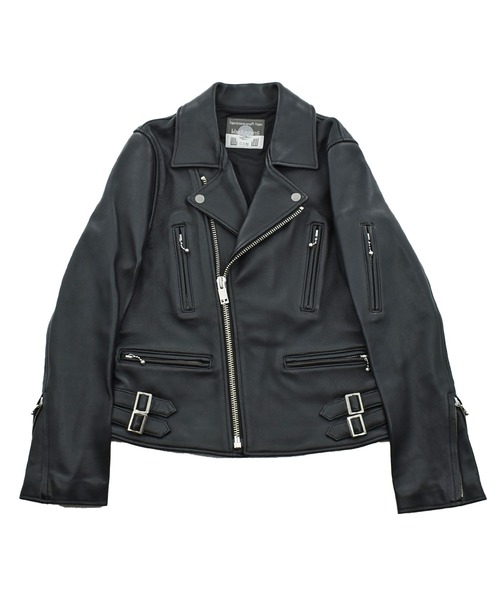 blackmeans レザージャケット Cow Leather Jacket w/ Single Front Detail – blackmeans