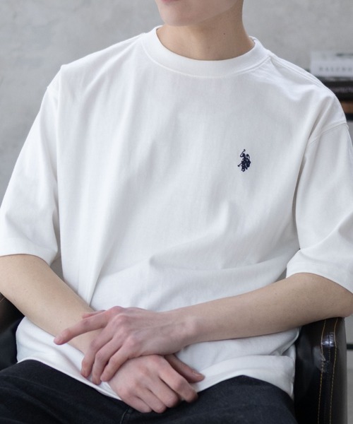 U.S. POLO ASSN. tシャツ ASSN.オーバーサイズワンポイント