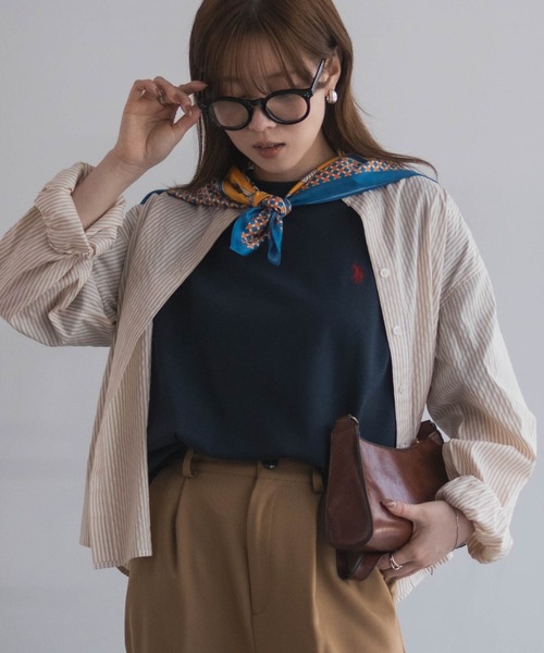 U.S. POLO ASSN.（ユーエスポロアッスン） tシャツ 半袖 「U.S. POLO