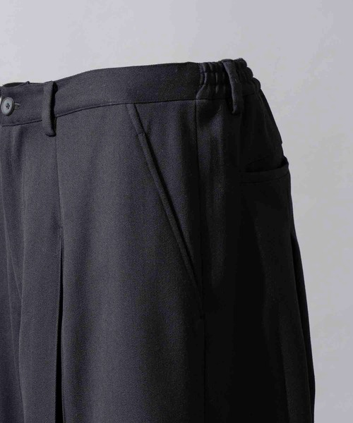 MAISON SPECIAL スラックス 「UNISEX」Wool Mixed Double Cloth