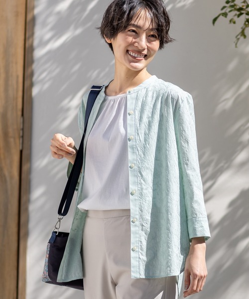 DECOY SINCE 1981 ブラウス シャツ 「2025年春夏」刺しゅう