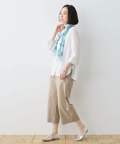 DECOY SINCE 1981 ブラウス シャツ 「2025年春夏」刺しゅう