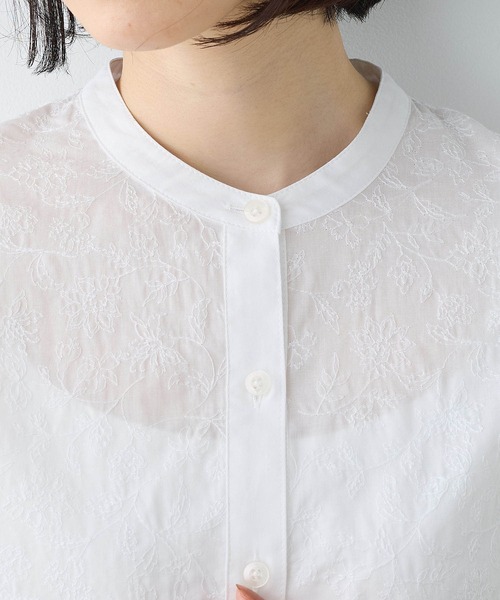 DECOY SINCE 1981 ブラウス シャツ 「2025年春夏」刺しゅう
