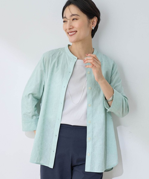 DECOY SINCE 1981 ブラウス シャツ 「2025年春夏」刺しゅう