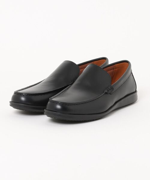 Hawkinsメンズ　レザー プレーンバンプ シューズ25〜25.5cmブラック Hawkinsメンズ レザー プレーンバンプ シューズ25〜25.5cmブラック