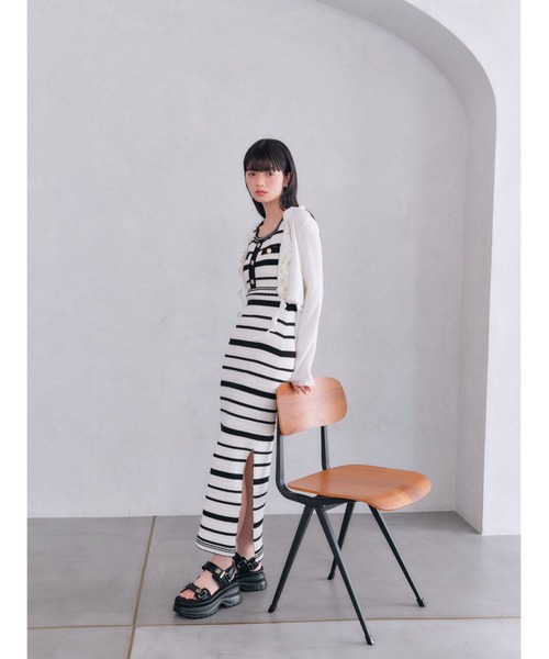 LILY BROWN×MARY QUANT 　ノースリーブミニワンピース LILY BROWN ワンピース 「LILY BROWN×MARY QUANT」デイジー