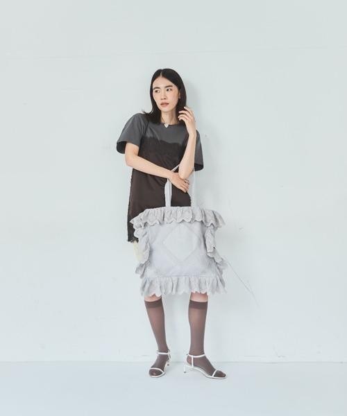 シアタープロダクツ コットンレースガウン theatreproducts THEATRE PRODUCTS（シアタープロダクツ） トートバッグ コットンレース