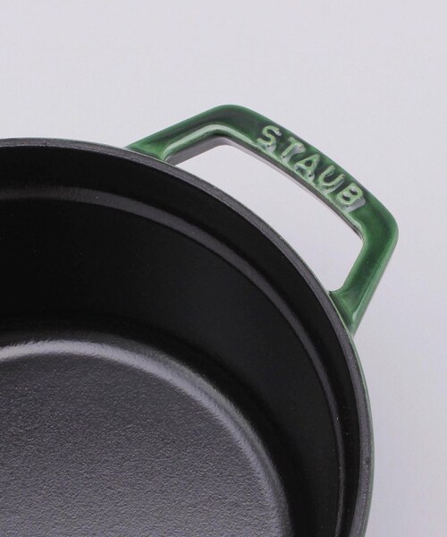 STAUB　ストウブ ココットラウンド　20cm バジルグリーン ストウブ ピコ ココット ラウンド 20cm 40509-644 [バジル