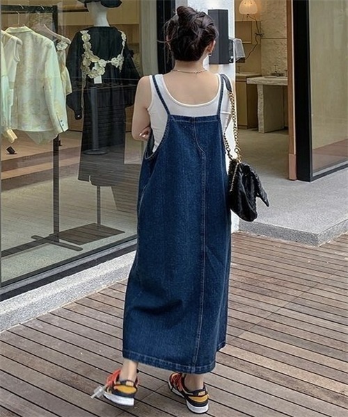 クリスマスセール‼️トリココムデギャルソン　新品未使用‼️半袖デニムワンピース FREE STYLISTS ワンピース デニム キャミ ワンピース : ZOZOTOWN Yahoo