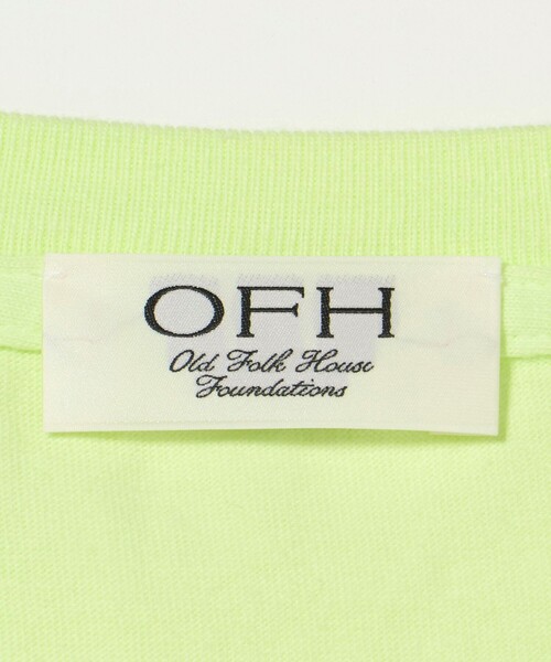 OLD FOLK HOUSE ネイビー Tシャツ サイズ0 OLD FOLK HOUSE tシャツ 「OLD HOUSE」 スタッズ Tシャツ メンズ