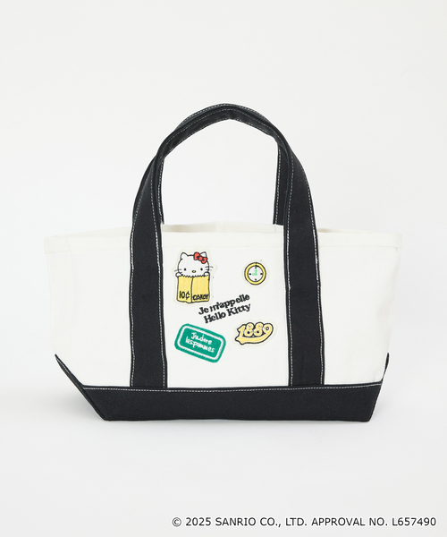 SLOBE IENA Hello Kitty ワッペンランチトート SLOBE IENA｜《WEB限定/追加3》Hello Kitty ワッペンランチ