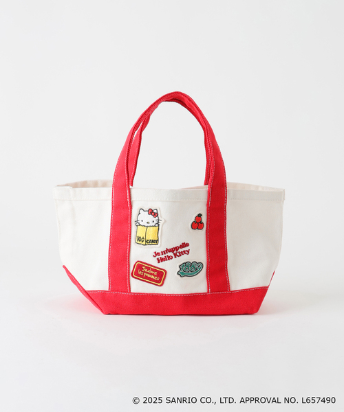SLOBE IENA Hello Kitty ワッペンランチトート SLOBE IENA｜《WEB限定/追加2》Hello Kitty ワッペンランチ
