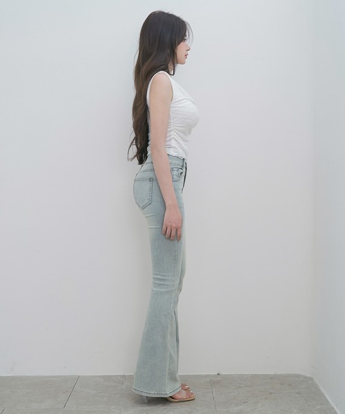 *Isabel Marant* ハイライズフレアジーンズ デニム ISABEL MARANT ハイライズ フレアジーンズ | THE OUTNET (アウト