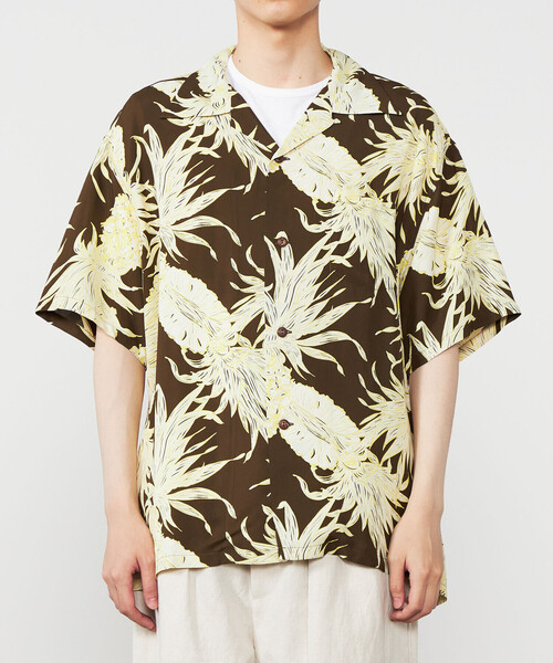 わきわきわき SUN SURF アロハシャツ 半袖 SUN SURF アロハシャツ シャツ 半袖 | 半袖ハワイアンシャツ “ISLAND