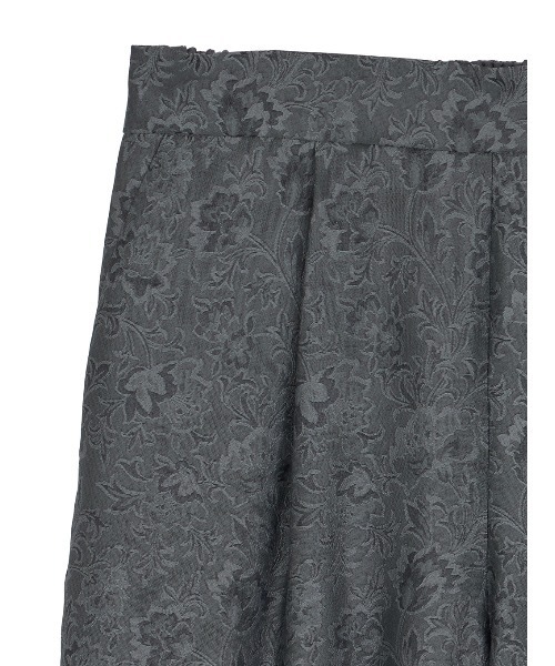 Ameri（アメリ） ワイドパンツ パンツ MEDI LILY JACQUARD STRAIGHT