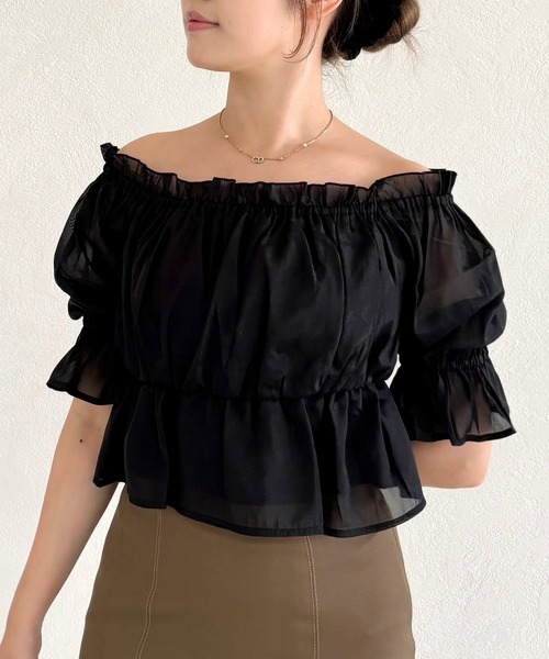 【未開封】新作新品♥️ウエストシャーリングリボンカットプルオーバー✨正規品 ウエストシャーリングリボンカットプルオーバー｜スナイデルの