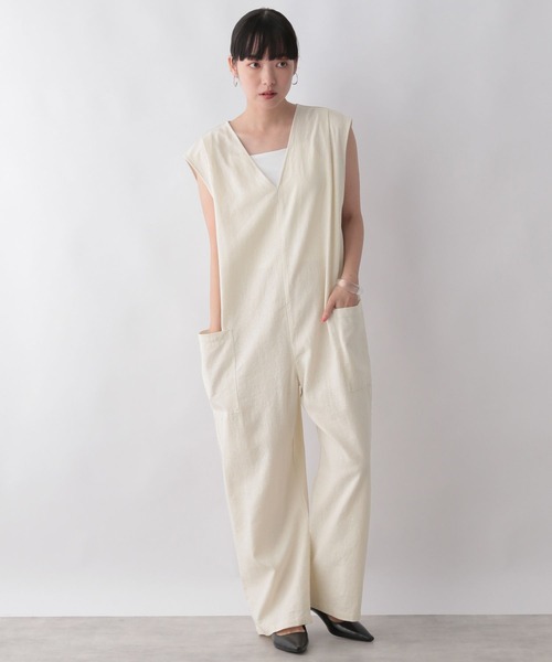 LOWRYS FARM マルチWAYオールインワン アイボリー ☆新品未使用☆ LOWRYS FARM マルチWAYオールインワン