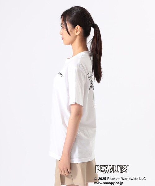 【BEAMS GOLF】スヌーピーコラボ モックネックTシャツ BEAMS GOLF】スヌーピーコラボ モックネックTシャツ