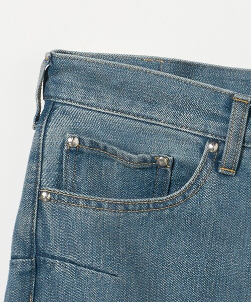 未使用　ASTRAET コーティングデニムパンツ　UNISEX M ASTRAET＞コーティング BIG バルーンデニムパンツ UNISEX（デニム