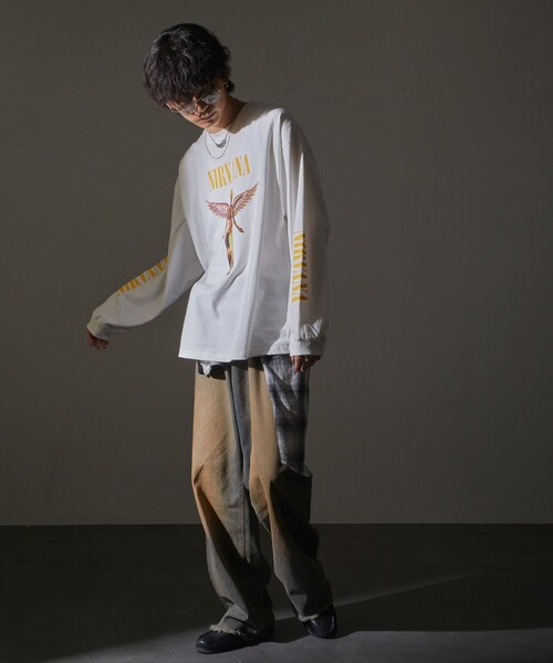 PUBLUX 「PUBLUX」 長袖Tシャツ MEDIUM ブラック メンズ