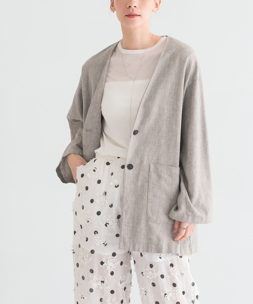 URBAN RESEARCH（アーバンリサーチ） ノーカラージャケット FREE