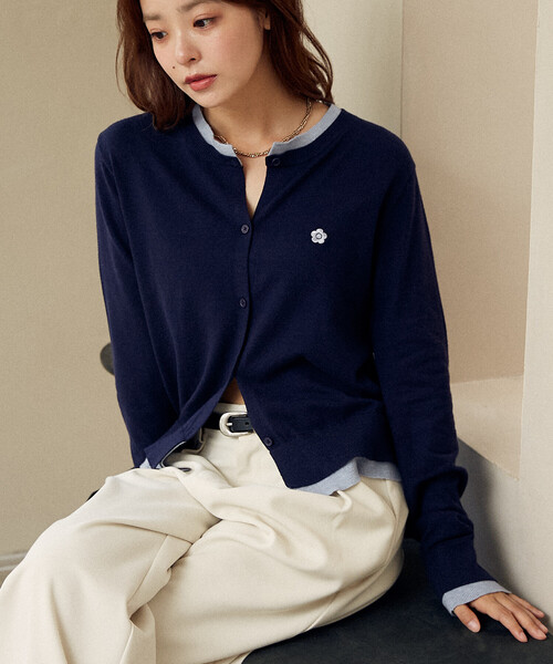 PUBLUX（パブリュクス） カーディガン 「新色追加」 MARY QUANT