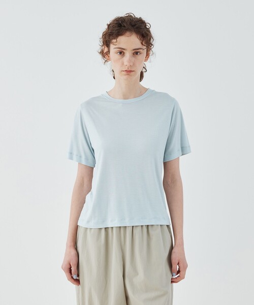GALERIE VIE（ギャルリー ヴィー） tシャツ 半袖 シーウィードレーヨン