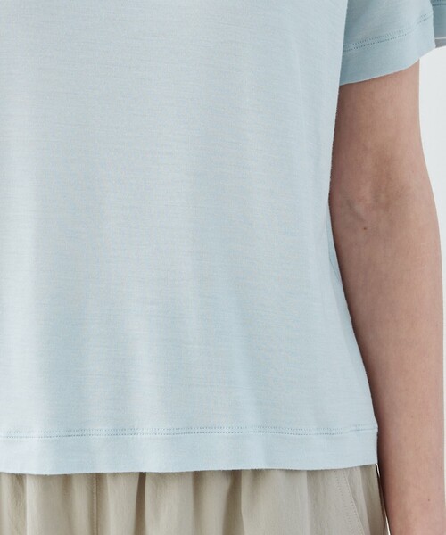 GALERIE VIE（ギャルリー ヴィー） tシャツ 半袖 シーウィードレーヨン
