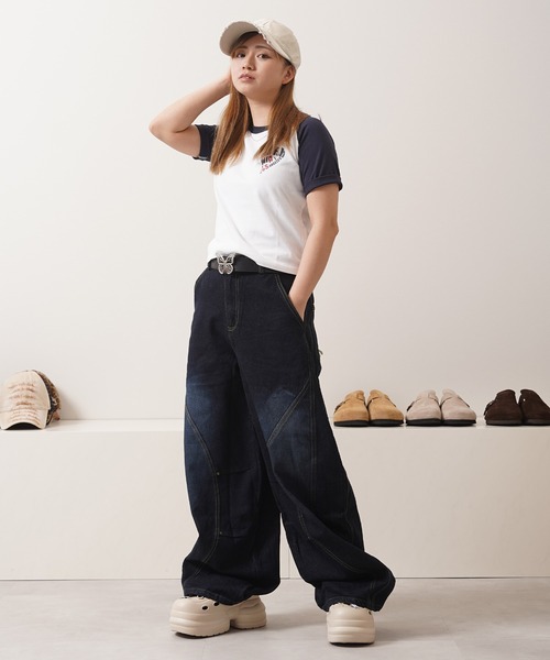 STUDIOUS バレルレッグジーンズ Barrel Leg Jeans STUDIOUS（ステュディオス） ジーンズ デニム デニムパンツ 「STUDIOUS